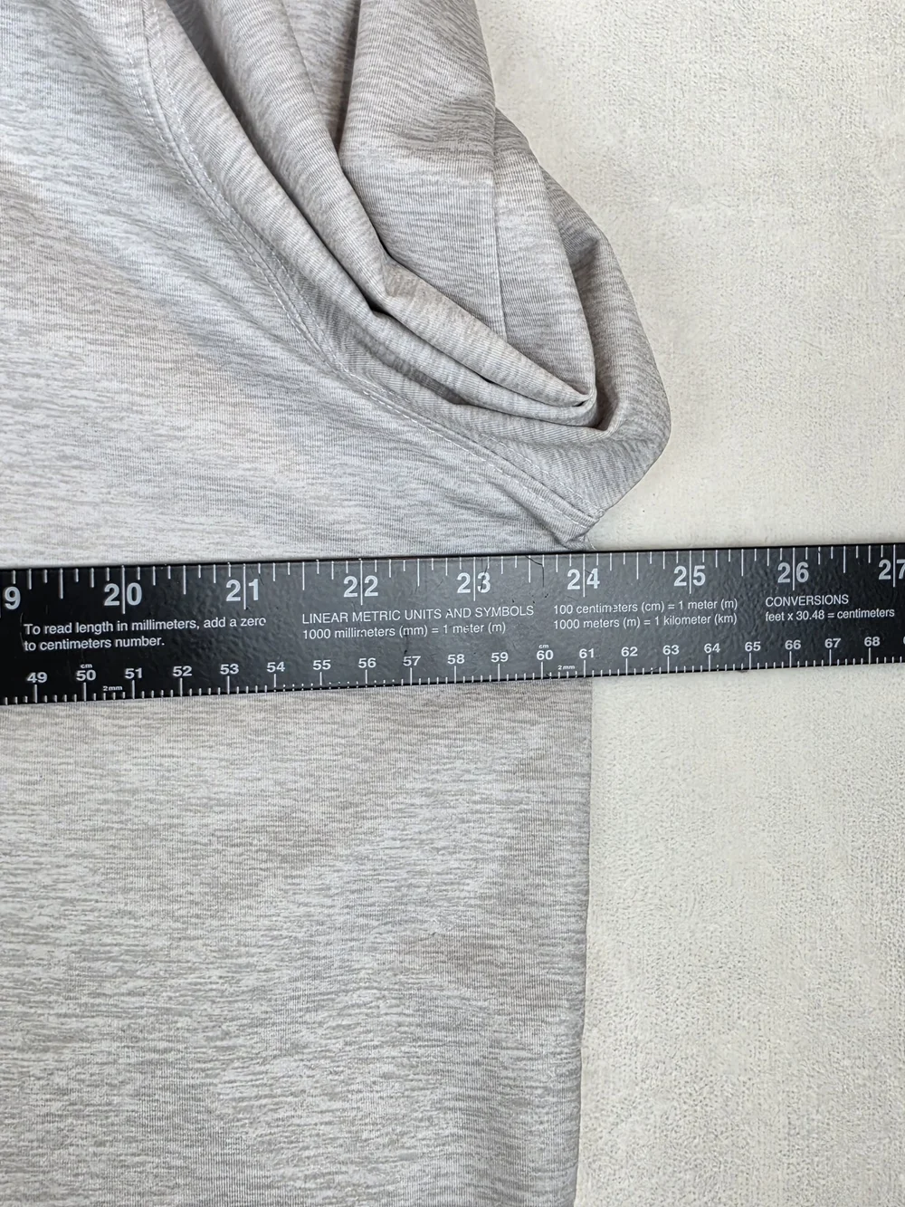 Straight Down Quarter Zip Pullover Mens XL Gray Golf Performance Long Sleeve